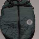 Dog Winter Coat with Hurns Built in, Dog Winter Jacket for Small, Medium, and Large Dogs, Water-Resistant?Windproof - Green - S