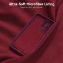 Varikke for Samsung Galaxy S26 Ultra Case, Liquid Silicone Upgrade [Camera Protection] [Anti-Scratch Microfiber Lining] Slim Soft Touch Gel Rubber Shockproof Phone Case 6.9", Burgundy