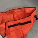 Large Christmas Ornament Storage Box With Adjustable Dividers,Ornament Storage Container with 8 Removable Trays for 128 Holiday Decorations,Red