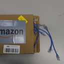 Cat6 Slim Patch Cables 0.5 Feet 10-Pack Blue, Cat6a Patch Cables 10Gbps 550MHz High-Speed, Cat 6 Ethernet Cable Pure Copper UTP, Flexible & Thin Patch Cable Cat 6 for Network Cabling