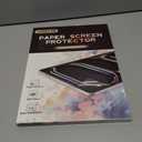 [2 PACK] Paper Screen protector for iPad Pro 13 inch 2025/2024 + [2 Pack] Replacement Tips for Apple Pencil, Anti-Glare Matte Paper Textured PET Film for Drawing, Writing Like on Book, Easy Application Tray