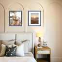 2 x 11x14 Picture Frame with 8x10 Mat Navy Blue, Display 8x10 with Mat or 11x14 Without Mat, Wood 11 by 14 Photo Frame, 11 x 14 Frame for Wall Hanging Display, Navy Blue