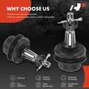 A-Premium 2 x Front Upper Ball Joints, Compatible with Jeep JL Series Wrangler 2018-2021, JT Series Gladiator 2020-2021