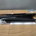 OLIXIS L Shaped Desk, 50-Inch Office Computer Gaming Desks Corner PC Table with Side Bag and Reversible Shelf for Home Work Study Writing Black