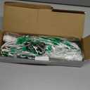 [Timer] 2 Pack St. Patrick's Day Decorations Indoor, 24 Inch St. Patrick's Day Tree with 24 Shamrock Green Lights, USB & Battery Operated Birch Tree St Patricks Day Table Decorations Indoor Home Party