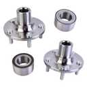 2Pcs Front Wheel Hub Bearing Kits Left and Right Side Compatible with Ford Focus 20122018, C-Max 20132018, Replacement for HUB81 NT510110 WH188