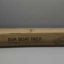 FOCEAN Boat Flooring EVA Foam Boat Decking Marine Mat Non-Slip Self-Adhesive Flooring Sheet for Motorboat Kayak Surfboard Garden Swimming Pools, 94.5''x 47.2'', Grey with Black Lines
