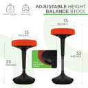 Wobble Stool Standing Desk, Flexible Seating Adjustable Office Ergonomic Seating, Wobble Stools for Alternative Classroom Seating, Active ADHD Chair, Wiggle Chairs, 13"