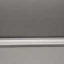Joydeco 100% Blackout Roller Shades (Pro), Free-Stop Cordless Blinds for Windows, UV Protection, Natural Woven Blinds for Home and Office, Light-Proof Aluminum Cover (White, 53" W x 75" H)