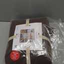 100% Turkish Cotton Waffle Blanket Twin - Cozy, Airy, Lightweight Summer Throw Blankets - Made in Turkiye, (Dark Brown Blanket, Twin Size 70" x 90" inch)