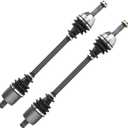 Front Left or Right CV Axle for Polaris Ranger Midsize 500/570 / EV/ETX 2015 2016 2017 2018 2019 2020 2021, Replace for 1333238, 2 Front Axles