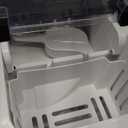 DUMOS Ice Maker Countertop Ice Machine Compact Size with Handle, 26lbs in 24Hrs, Black