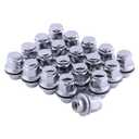Mag Chrome Lug Nuts M12x1.5 Set of 20 with Washer - 13/16'' (21mm) 1.46''x1.18'' OEM Lug Nuts for Toyota Lexus Scion Pontiac
