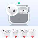 ESR for AirPods Pro 3 Case, Compatible with AirPods Pro Case 3rd Generation (2025), Compatible with MagSafe, Full Drop Protection Cover with Lanyard, White