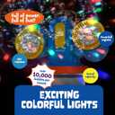 Rechargeable Bubble Machine for Kids, 180 Rotation 12,000+ Big Bubbles Per Minute, Boy Birthday Gift, Outdoor Toys Games & Activities, Easter Gifts for Toddlers, Boys & Girls Age 3,4,5,6,8+ Year Old
