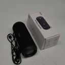 RIENOK Portable Bluetooth Speaker 30W Dual Pairing True Wireless Stereo HD Sound IPX7 Waterproof Outdoor Sport Shower Wireless Speaker Bluetooth 5.3 for Home Party (Black)