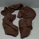 Smiry Stretch Jacquard Seat Covers for Dining Room Chairs Set of 4, Removable Washable Chair Seat Protector Slipcovers, No Rear Covers, Light Chocolate