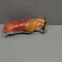 Lzzidou Men Swim Trunks with Compresssion Liner 7 Inch Inseam Board Shorts Bathing Suit with Zipper Pockets (Small, Orange Red)