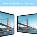 OMISHE 6x9 Picture Frame Black for Wall Hanging or Tabletop, 6 x 9 Frame Wall Mounting Horizontally or Vertically, 6 by 9 Wall Gallery Photo Frames, Black