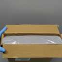 Ottoman Storage Ottoman Foot Rest Stool Foldable Bench with Storage Student Dormitory Bedroom and Entryway 17 X 13 X 13 (Gray)