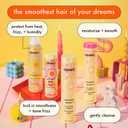 amika velveteen dream smoothing balm | tames frizzy hair, styling cream with heat protection & UV filters