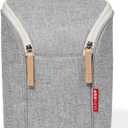 Skip Hop Baby Breastmilk Cooler Insulated Bottle Bag, Grab & Go, Chevron (1 Count (Pack of 1), Grey melange)