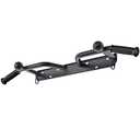 Kipika Heavy Duty Wall Mounted Doorway Pull Up Bar, Multifunctional Chin Up Bar, Portable Fitness Door Bar, Body Workout Home Gym System (Multi Handle with Ball)