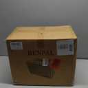 BENPAL Karaoke Machine with 2 Microphones and Bluetooth, Magic Singing Karaoke System with 6.5" Dual Woofers and 2" Dual Tweeters, Supports Bluetooth, Tf Card, USB, Aux Input, Suitable for Home Party