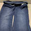 Koinshha Womens High Waisted Jeans Boyfriend Stretch Flare Casual Bootcut Denim Pants (12, Dark Blue (Button Fly))