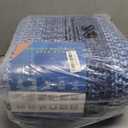 RUGSREAL Large Bedroom Rug 6x9 Machine Washable Rug Throw Floor Cover Farmhouse Rustic Dining Room Carpet Geometric Bordered Braided Carpet for Living Room Home Office, Navy