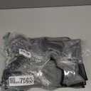 MaxGear Hanging Laundry Hamper, Over the Door Hamper with 2 Kinds of Hooks for Dirty Clothes Organizer, Mesh Wall Hanging Laundry Basket with Zipper for Bathroom, Wardrobe, Dormitory (Black-2 Pack)