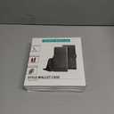 3 x SUANPOT for Samsung Galaxy A35 5G Wallet case with RFID Blocking Credit Card Holder,Flip Book PU Leather Protective Cover Women Men for Samsung A35 Phone case Rose Gold