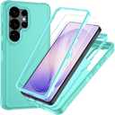 SunStory Compatible with Samsung Galaxy S26 Ultra Case with HD Screen Protector,3-Layer Heavy Duty Full-Body Cover,3 in 1 Hybrid Protective Case for Galaxy S26 Ultra 6.9", Mint