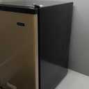 Whynter Upright Freezer with Lock, 2.1 Cu. Ft. Small Freezer Mini Freezer for Bedrooms, Dorms, Garages, Offices, CUF-210SSG, Rose Gold