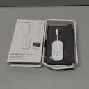 AirFly Pro 2 Deluxe  Bluetooth Adapter for Airplane, Pair 2 AirPods or Wireless Headphones  3.5mm AUX Bluetooth Transmitter/Receiver for Cars, Boats, Treadmills, TVs  Airplane Travel Essentials (White)