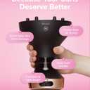 Bellissima Diffon Ceramic Diffuser Hair Dryer for Curly Hair - 2-in-1 Blow Dryer with Diffuser - Reduces Frizz, Defines Curls, Volumizes - Lightweight, Compact, Easy Hold Handle