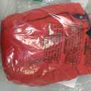 Qiaomai Womens Casual Jackets Warm Fleece Lined Windbreaker Tripper Jackets Outerwear with Pockets, Red, Large