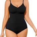 Shapewear Tummy Control BodySuit Seamless Body Shaper Butt Lift Full Body Suit, size: M/L