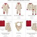 10 x Burt's Bees Baby Matching Family Jammies, Organic Cotton, Holiday Pajamas