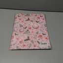 3 x GIOLAINY Pink Christmas Wrapping Paper for Girls Women Kids - Holiday Gift Wrap with Ornaments, Xmas Trees, Berries & Wreaths Designs - 4 Sheets (28 x 40 inches), Easy to Store