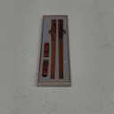 2 Pairs Reusable Wooden Chopsticks Set - Hand-Carved Dragon & Phoenix Design Food-Safe Non-Toxic Japanese Korean Chopsticks with Non-Slip Grip Asian Gift for Family Friends (9 Inch)