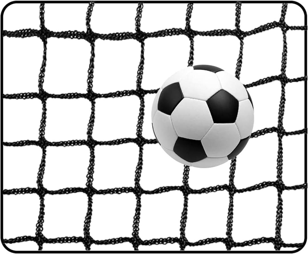 20ft, 30ft, 40ft Soccer Goal Net - Football Backstop, High Impact Sports Practice Barrier, Nylon Ball Hitting Netting for Soccer and Hockey (10 X 40ft)