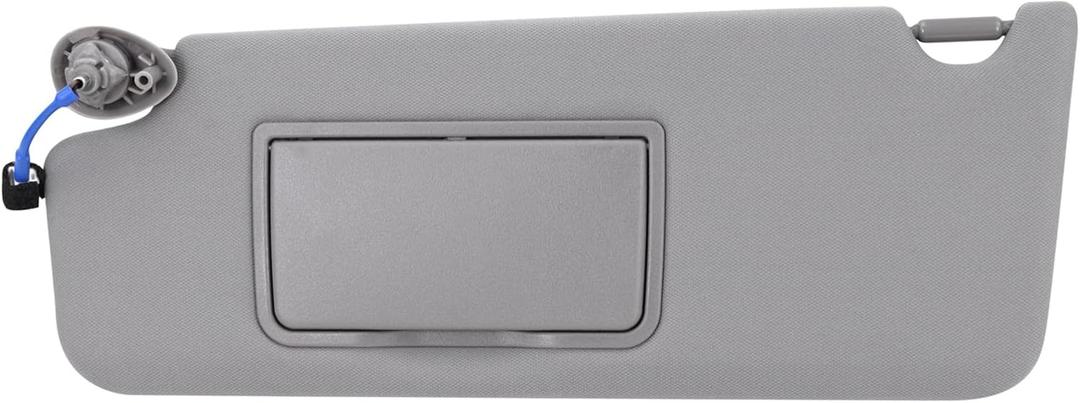 Left Drvier Side Sun Visor Fit for Honda Pilot 2017-2022, Honda Ridgeline 2018-2023 Replaces# 83280-TG7-A12ZB (Gray)