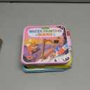 Timetome Reusable Water Painting Books for Kids – 3-Pack Magic Water Reveal Coloring Books with Water Pens (Fairy Tale, Animal & Dinosaur) No-Mess Coloring & Reusable Fun Travel Activity for Ages 3–6