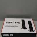 Sound Bar,100W Sound Bar for Smart TV with 3 RGB Lights Modes, Bluetooth 5.3, ARC/Opt/AUX Connect, Detachable 2-in-1 Speaker, 3 Equalizer Modes, Bass Surround Soundbar for TV/PC/Gaming/Projectors