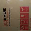 22x30 Inch Brushed Nickel Bathroom Mirror for Wall, Thick Metal Framed Rectangle Mirrors for Over Sink, Bedroom, Living Room, Entryway, Anti-Rust, HD Tempered Glass , Silver