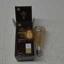 GE Vintage Style LED Light Bulb, 25 Watt, Amber Finish, ST19 Edison Style Bulb (1 Pack)