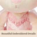 GUND Take-Along Friends Plush, Curtsy Ballerina Bunny, Bunny Stuffed Animal for Ages 0 and Up, Pink, 15"