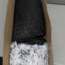 JOLLYVOGUE Dog Bed, Calming Anti-Anxiety Large Dog Bed, Fluffy Donut Cushion for Medium and Large Pets (27"/30"/36") (01 - Light Grey)