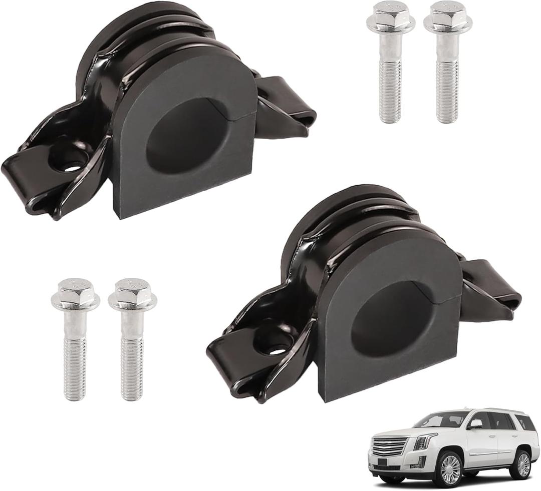 928564 Front Suspension Stabilizer Bar Bushing Kit Compatible With 2007-2020 Cadillac Escalade Chevy Avalanche Silverado Tahoe GMC Sierra 1500 Yukon Replaces 928-564 15124516 15135385